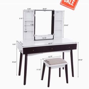 MAKEUP VANITY BRAND NEW IN BOX NEVER OPENED